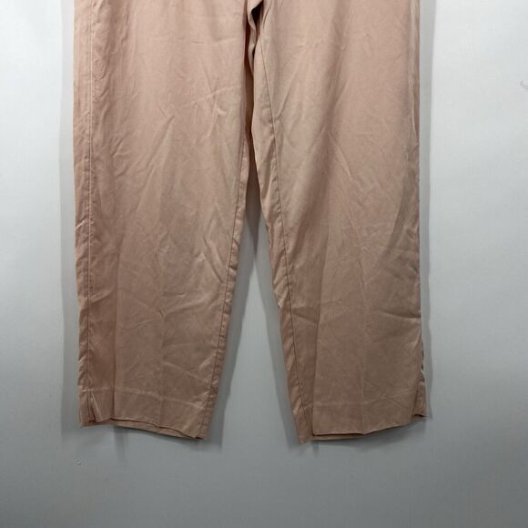 J Crew Womens Ingrid Pants size 8 Peach Gramercy Twill High Rise - Picture 7 of 14